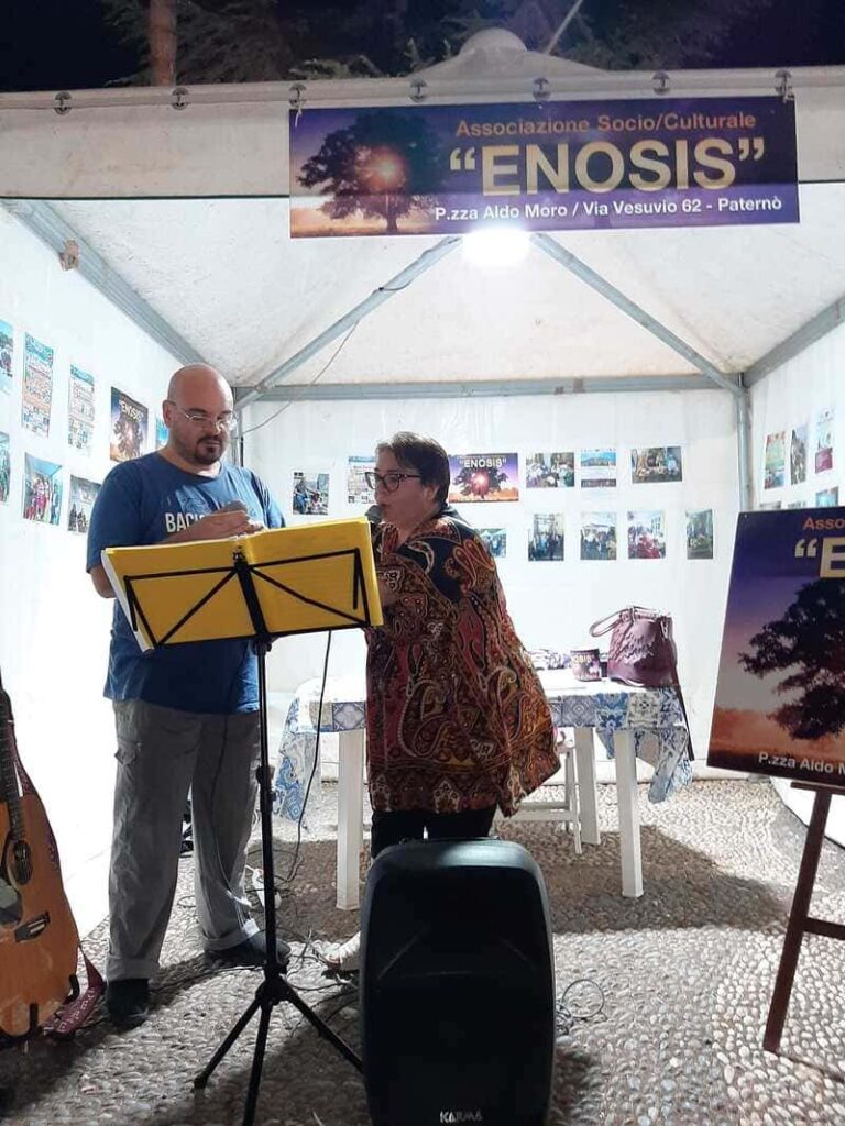 enosis stand fiera di settembre 2023 canti animazione