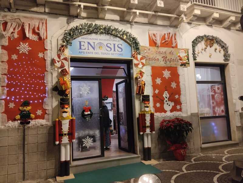 Inaugurata la Casa di Babbo Natale nella sede di ENOSIS